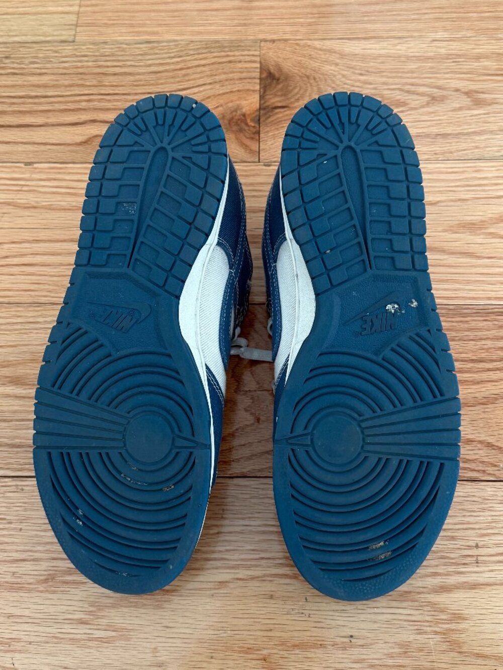 Mens Nike Dunk Low SE Sashiko Industrial Blue - Picture 6 of 11